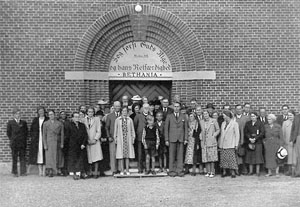 Bethania i et af de første år